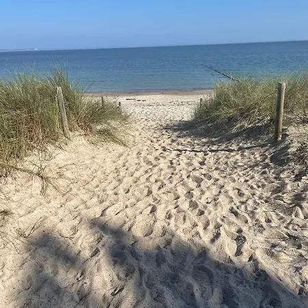 Reethaus Seeadler Mit Sauna, Terrasse, Garten * Glowe