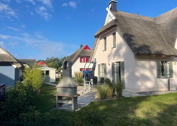 Reethaus Seeadler Mit Sauna, Terrasse, Garten Feriehus Glowe